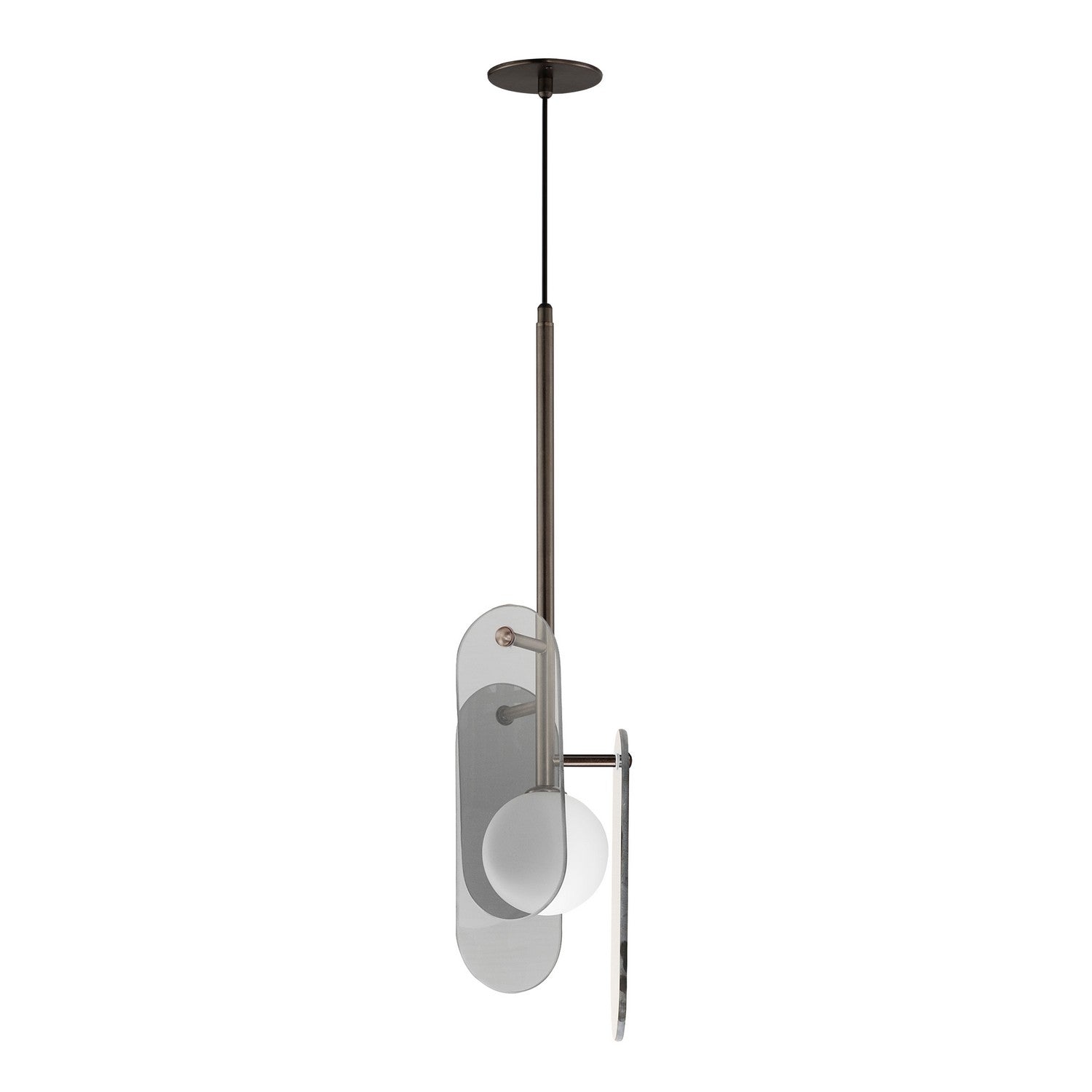 Studio M - SM24812MSKBBZ - LED Pendant - Megalith - Glass - Brushed Bronze