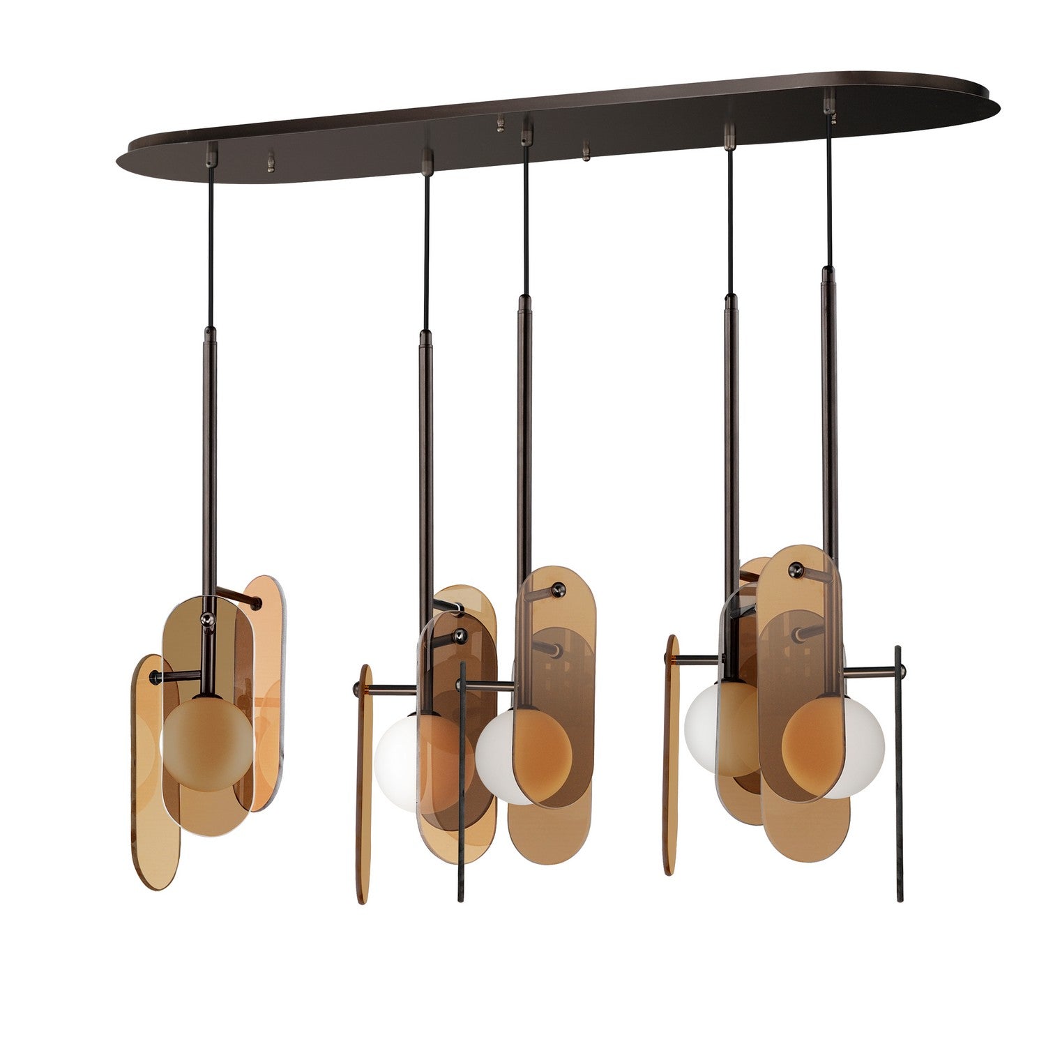 Studio M - SM24815AMBBZ - LED Pendant - Megalith - Glass - Brushed Bronze