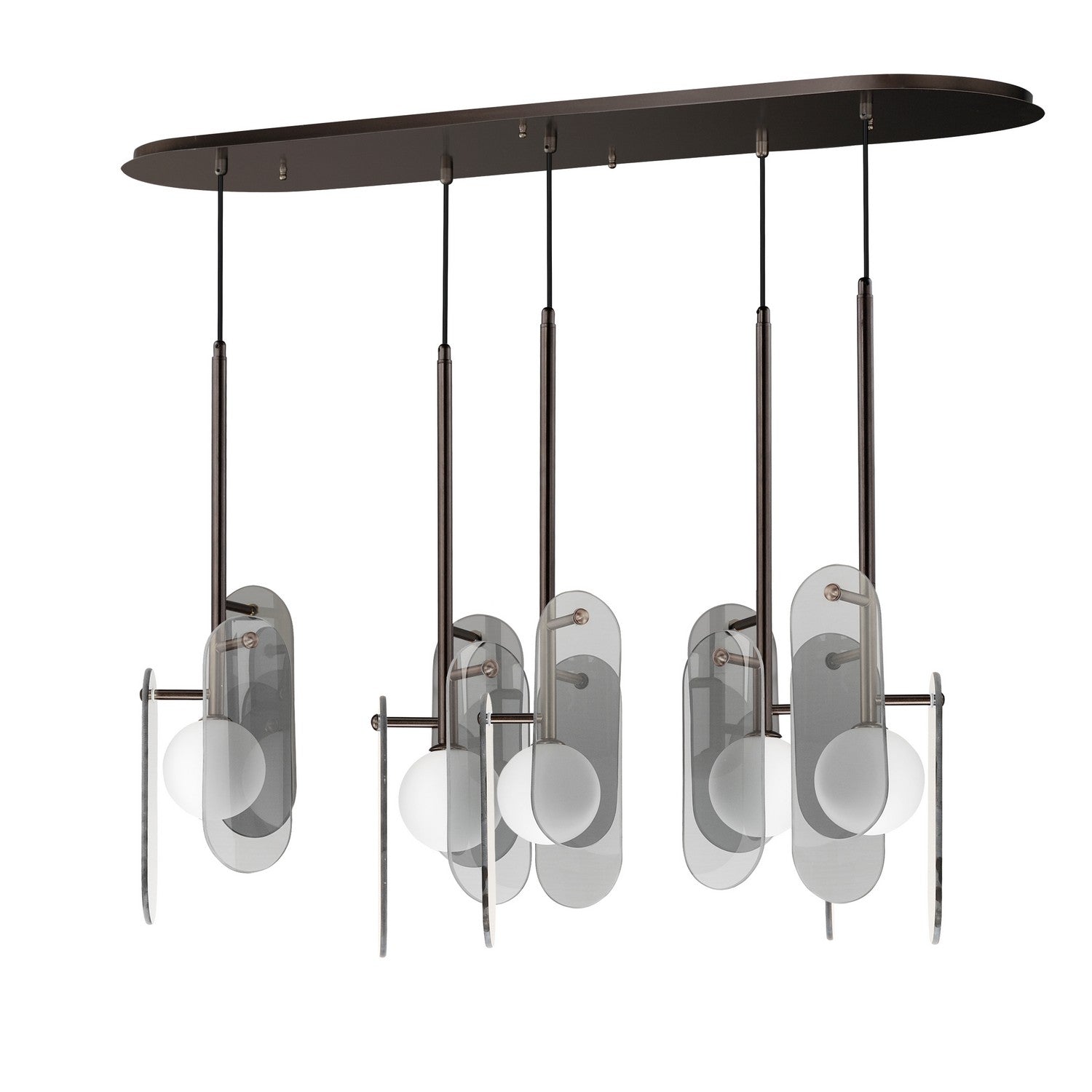 Studio M - SM24815MSKBBZ - LED Pendant - Megalith - Glass - Brushed Bronze