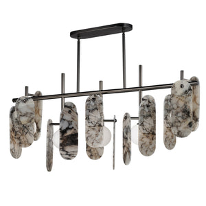 Studio M - SM24825ARYGM - LED Linear Pendant - Megalith - Stone - Gunmetal