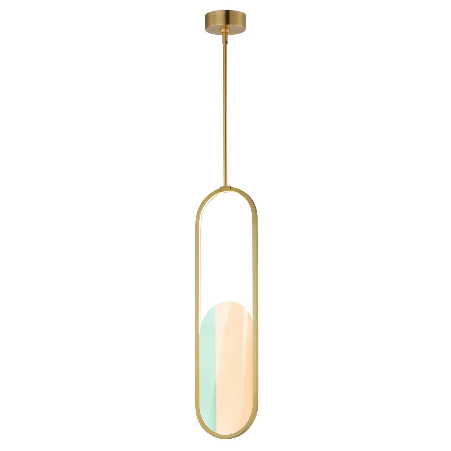 Studio M - SM24882DCNAB - LED Pendant - Trance - Natural Aged Brass