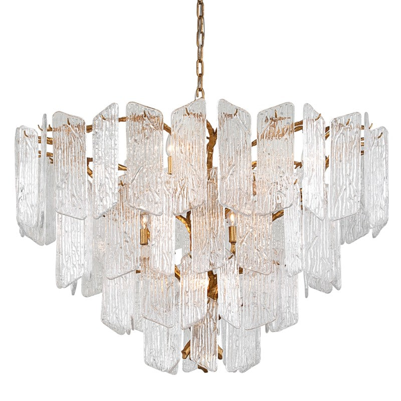 Corbett Lighting - 244-412-GL - 12 Light Chandelier - Piemonte - Gold Leaf