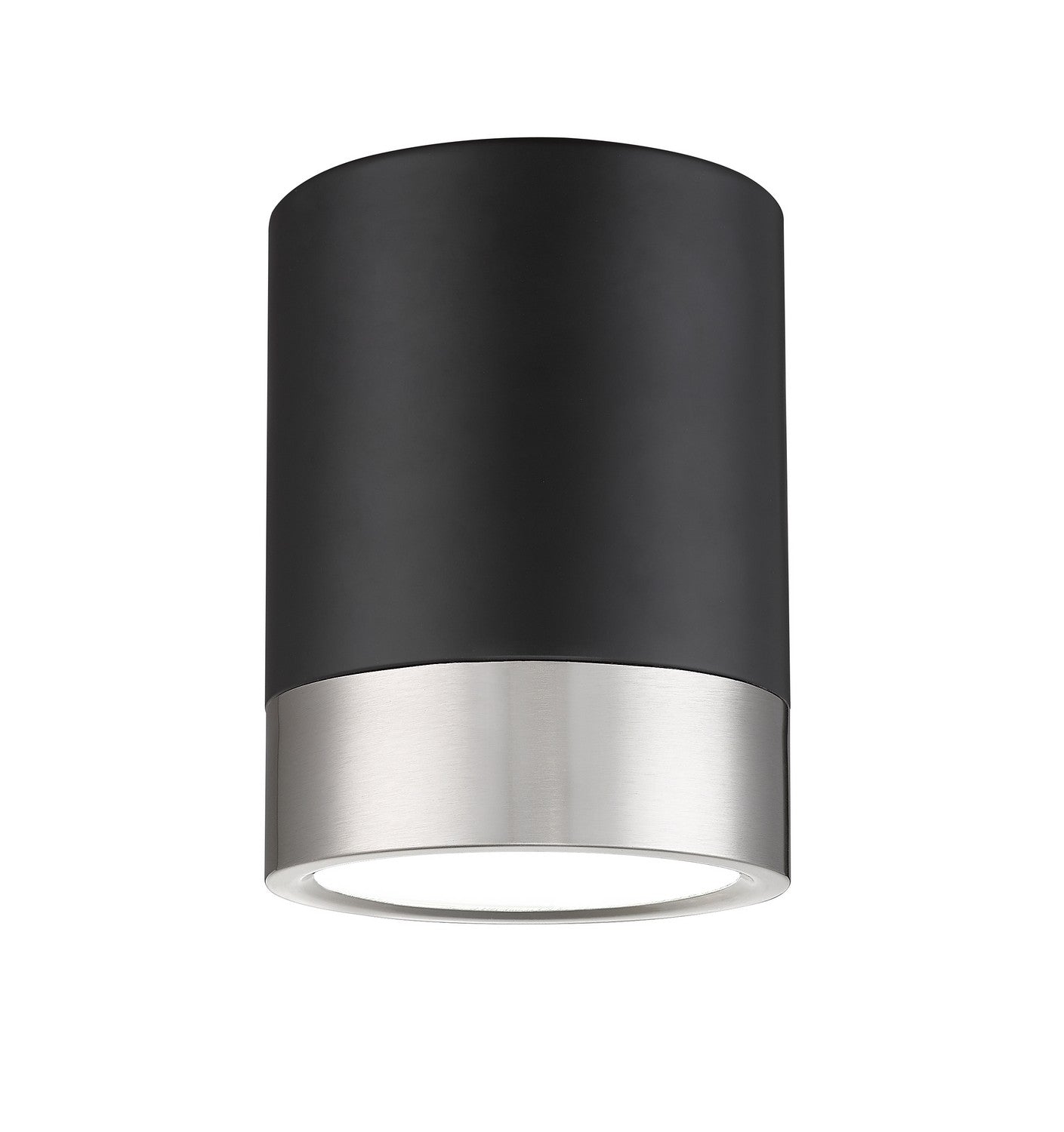 Z-Lite - 1006F6-MB-BN-LED - LED Flush Mount - Algar - Matte Black / Brushed Nickel