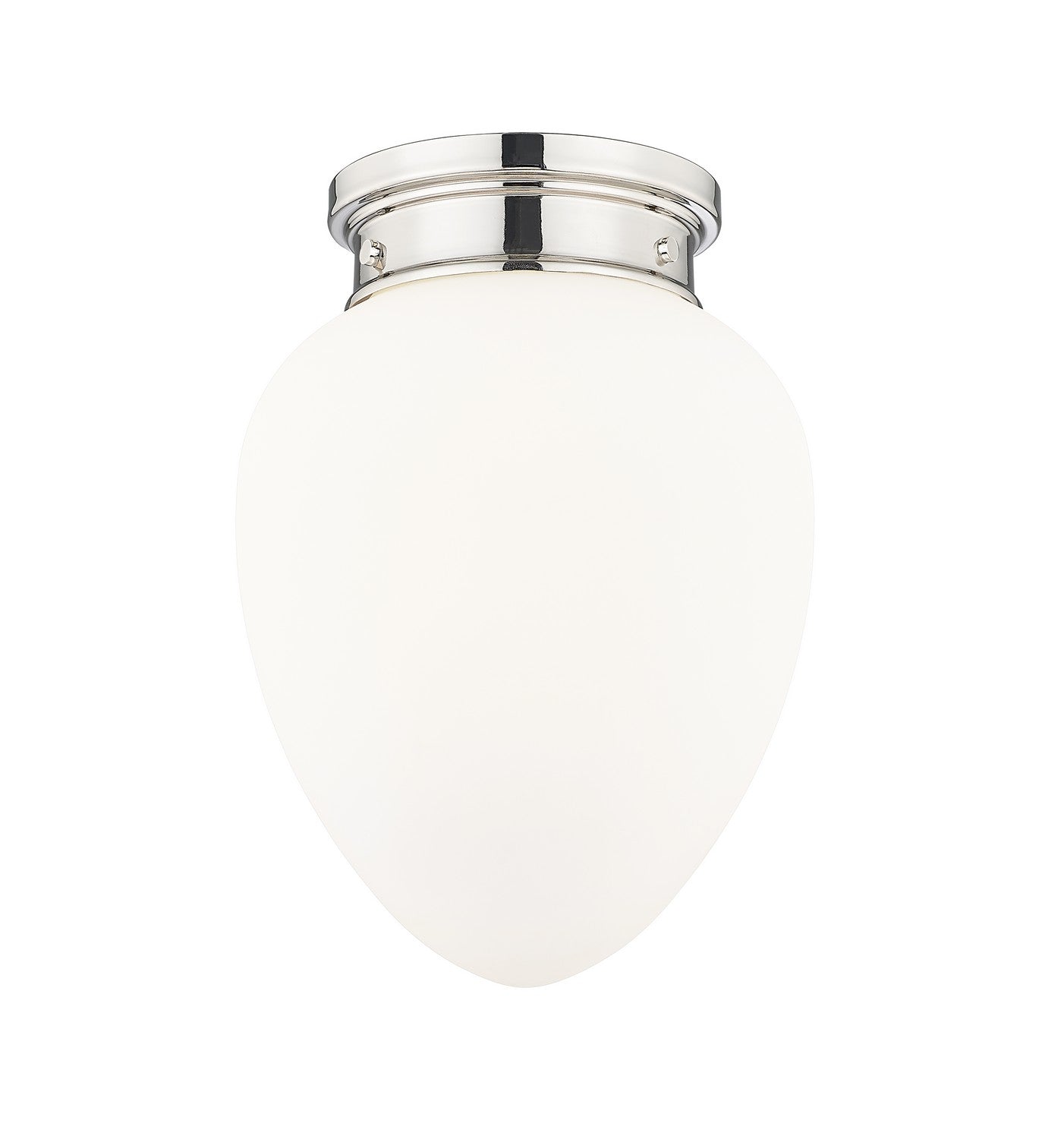 Z-Lite - 1945F9-PN - One Light Flush Mount - Gideon - Polished Nickel