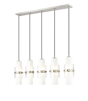 Z-Lite - 1946P-5L-BN - Five Light Linear Chandelier - Cayden - Brushed Nickel