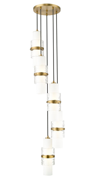 Z-Lite - 1946P-5R-MGLD - Five Light Chandelier - Cayden - Modern Gold