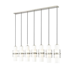 Z-Lite - 1946P-7L-BN - Seven Light Linear Chandelier - Cayden - Brushed Nickel