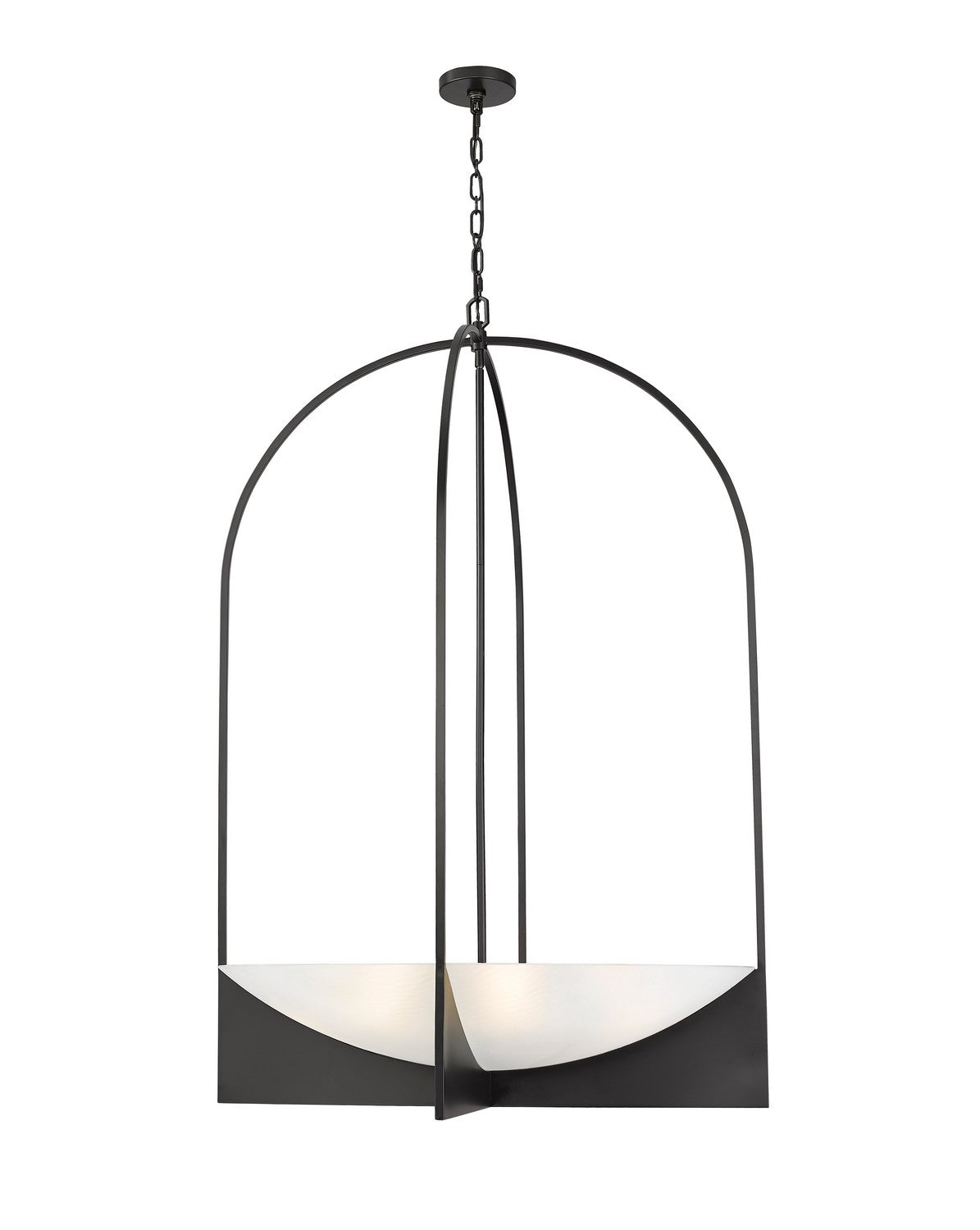 Z-Lite - 1947-48MB - Eight Light Chandelier - Devon - Matte Black