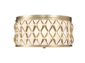 Z-Lite - 1948F16-MGLD - Four Light Flush Mount - Harden - Modern Gold