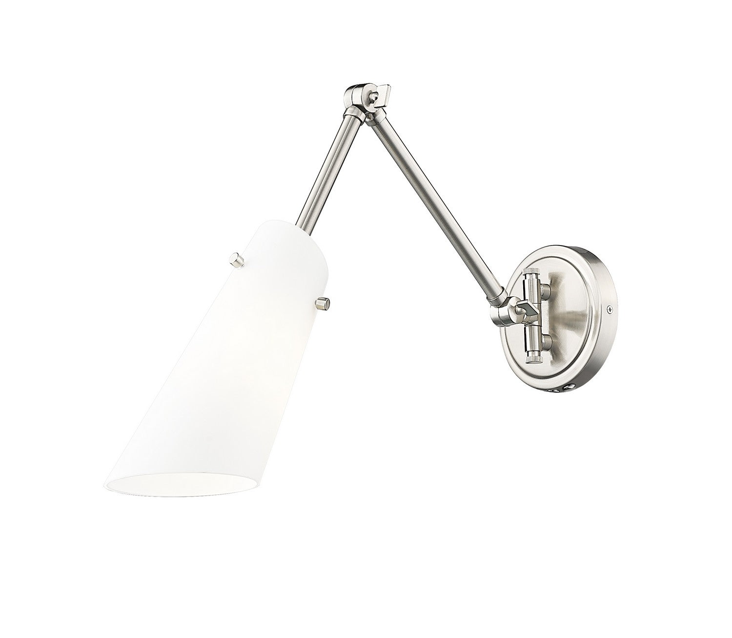 Z-Lite - 350S-BN - One Light Wall Sconce - Julia - Brushed Nickel