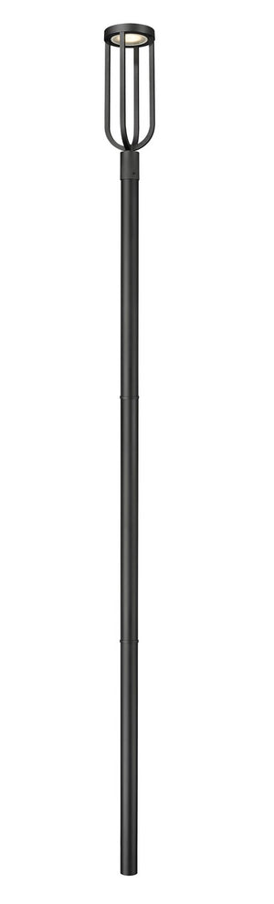 Z-Lite - 5005PHB-5009P120-BK - LED Outdoor Post Moun Fixture - Leland - Sand Black