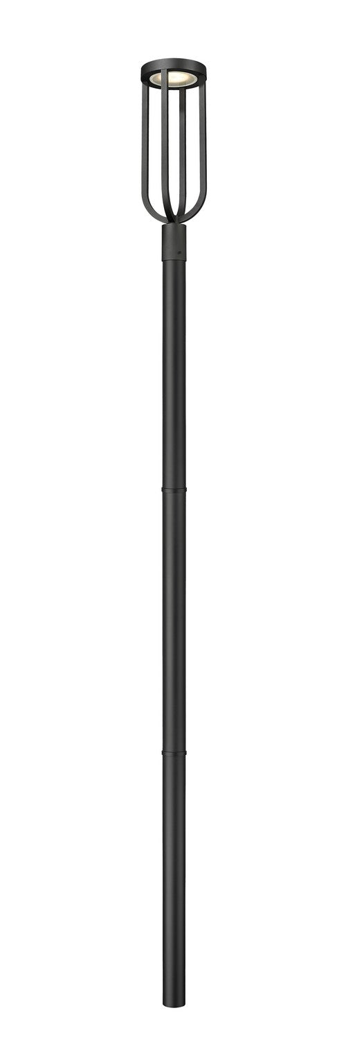 Z-Lite - 5005PHB-5009P96-BK-L - LED Outdoor Post Moun Fixture - Leland - Sand Black
