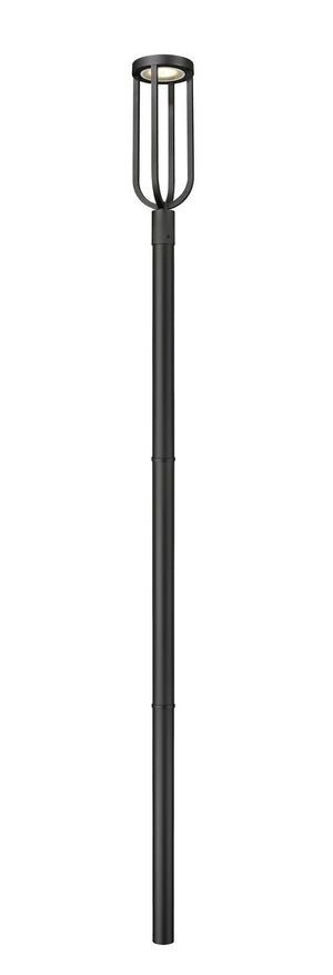 Z-Lite - 5005PHB-5009P96-BK-L - LED Outdoor Post Moun Fixture - Leland - Sand Black