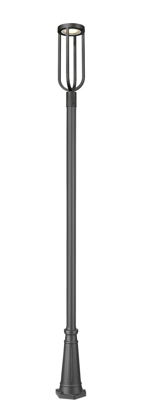Z-Lite - 5005PHB-519P-BK-LED - LED Outdoor Post Moun Fixture - Leland - Sand Black