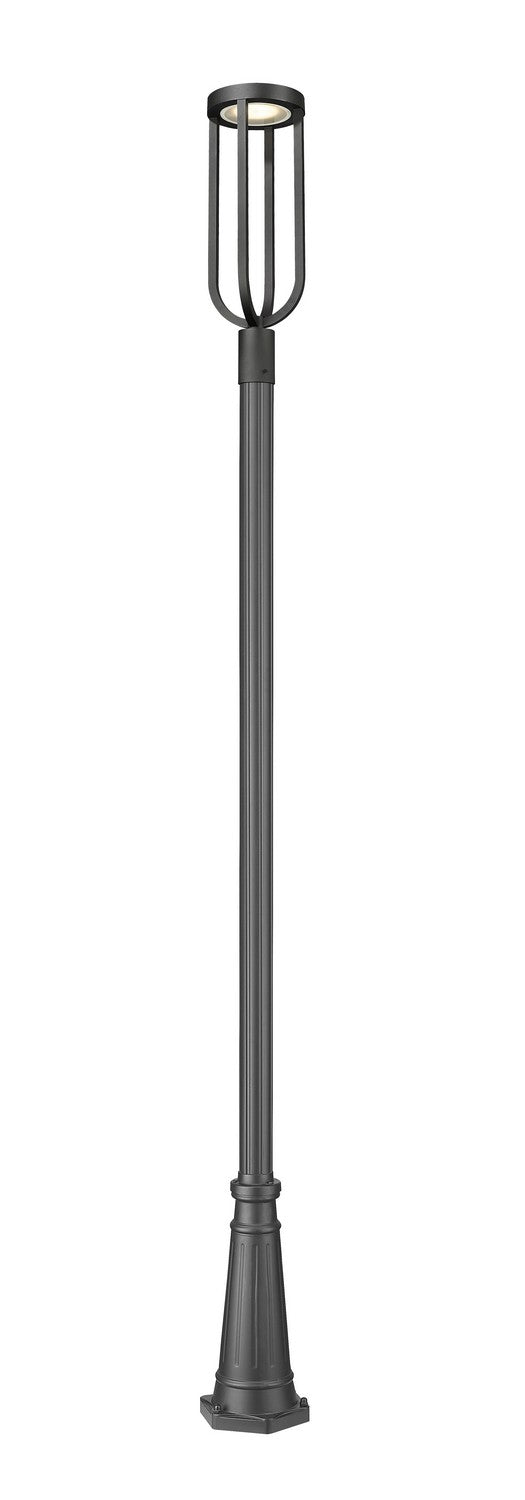 Z-Lite - 5005PHB-519P-BK-LED - LED Outdoor Post Moun Fixture - Leland - Sand Black