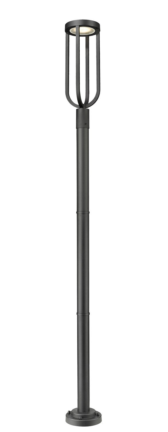 Z-Lite - 5005PHB-567P-BK-LED - LED Outdoor Post Mount - Leland - Sand Black