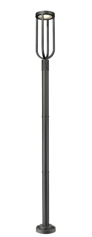 Z-Lite - 5005PHB-567P-BK-LED - LED Outdoor Post Moun Fixture - Leland - Sand Black