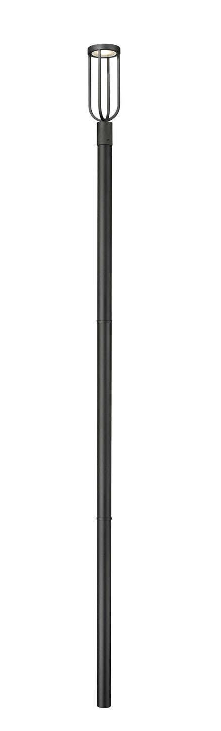 Z-Lite - 5005PHM-5009P120-BK - LED Outdoor Post Moun Fixture - Leland - Sand Black