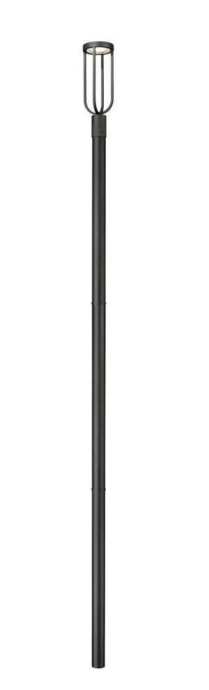 Z-Lite - 5005PHM-5009P120-BK - LED Outdoor Post Moun Fixture - Leland - Sand Black