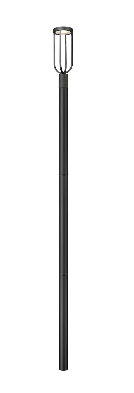 Z-Lite - 5005PHM-5009P96-BK-L - LED Outdoor Post Moun Fixture - Leland - Sand Black