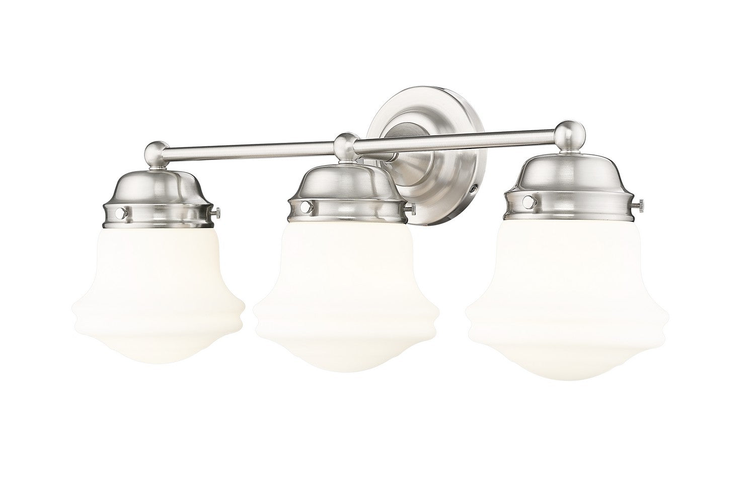 Z-Lite - 735-3V-BN - Three Light Vanity - Vaughn - Brushed Nickel