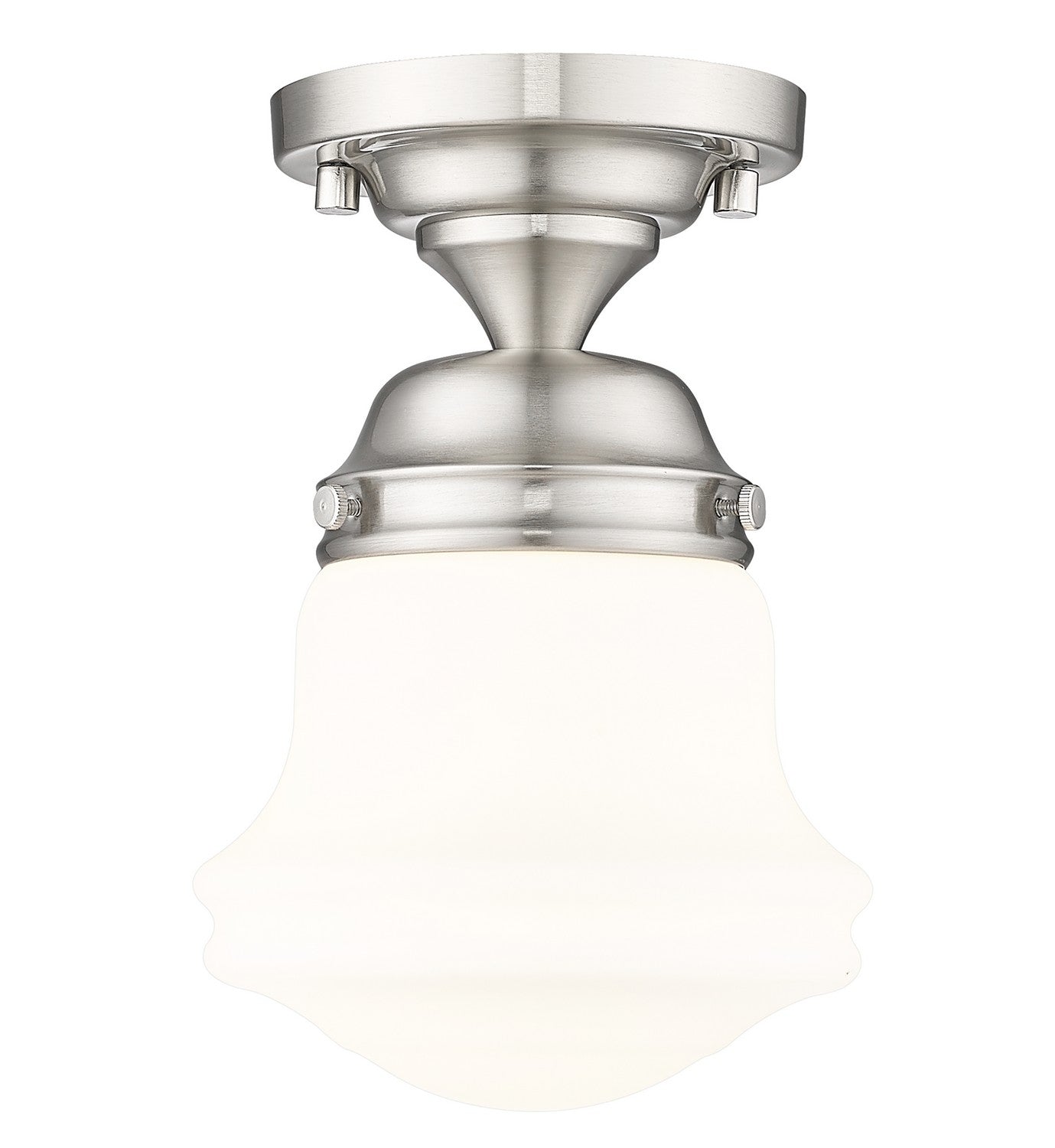 Z-Lite - 735F1-BN - One Light Flush Mount - Vaughn - Brushed Nickel