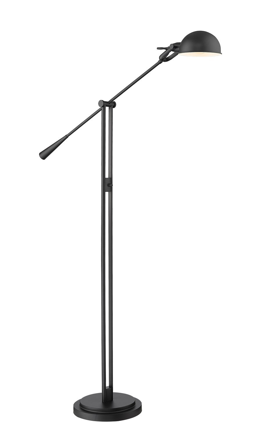 Z-Lite - 741FL-MB - One Light Floor Lamp - Grammercy Park - Matte Black