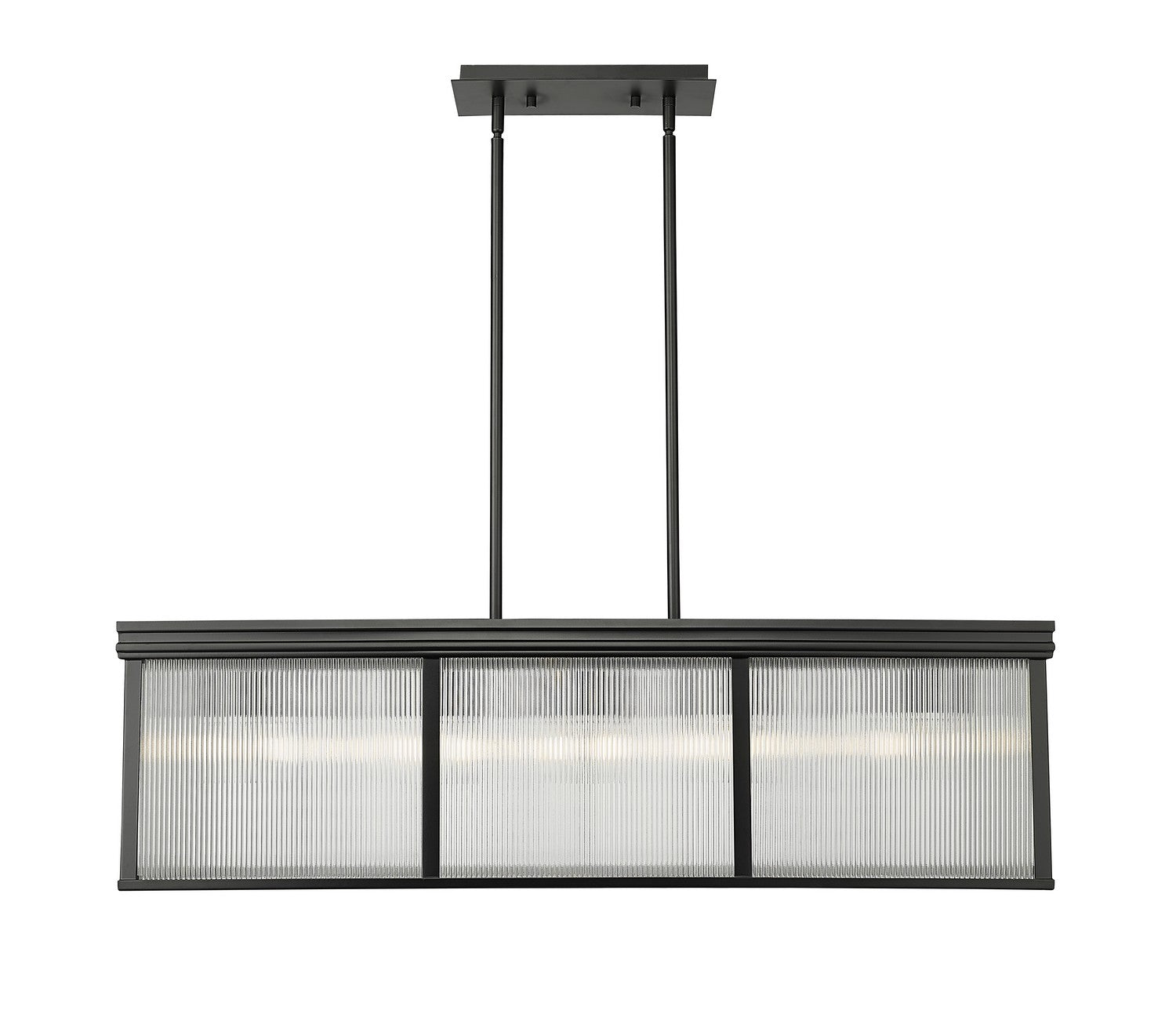 Z-Lite - 7504-42L-MB - Ten Light Pendant - Carnaby - Matte Black