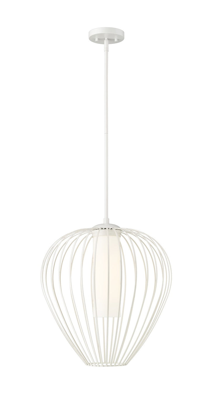Z-Lite - 7507-18TW - One Light Pendant - Savanti - Tundra White