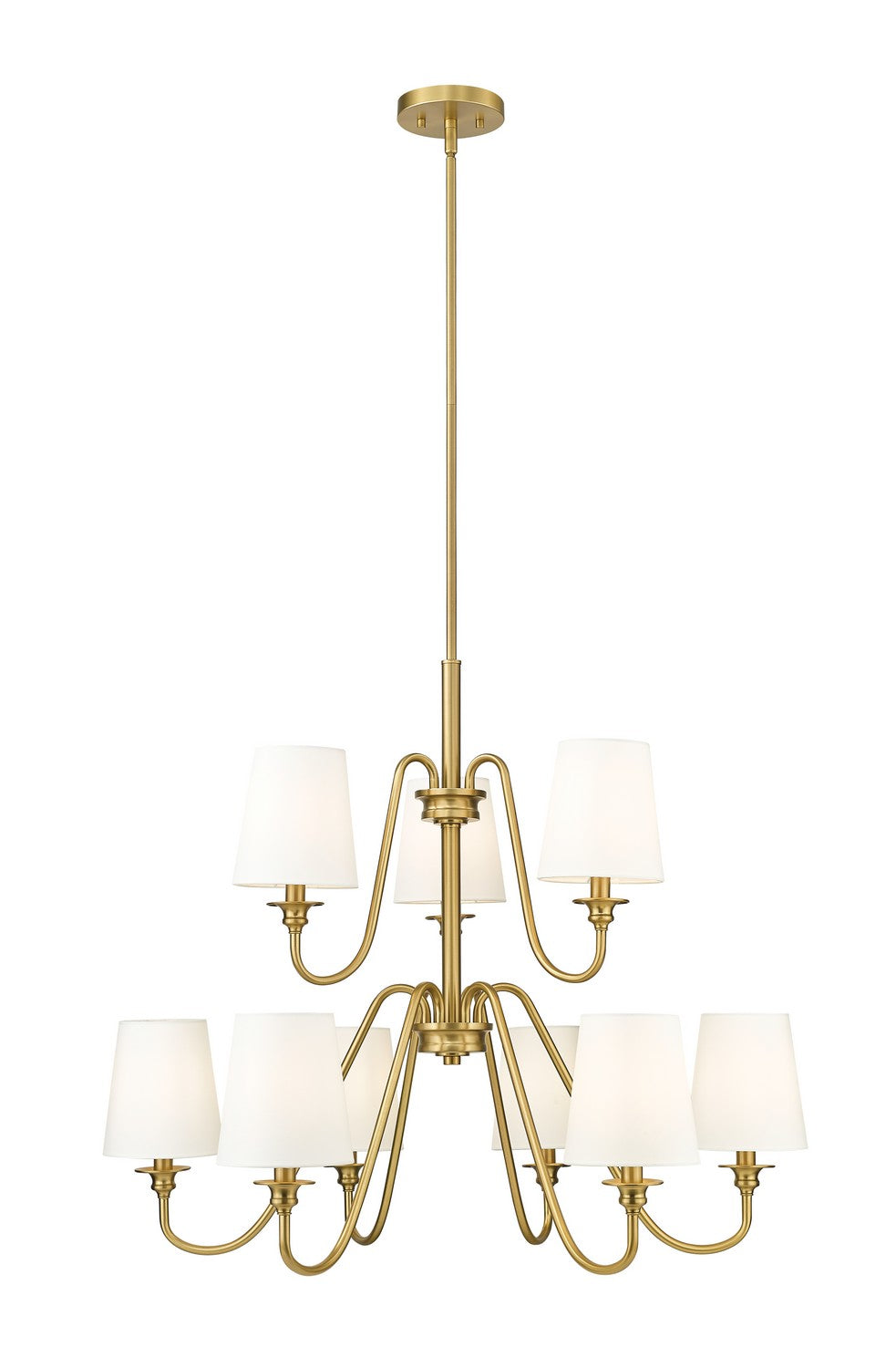 Z-Lite - 7509-9-32MGLD - Nine Light Chandelier - Gianna - Modern Gold