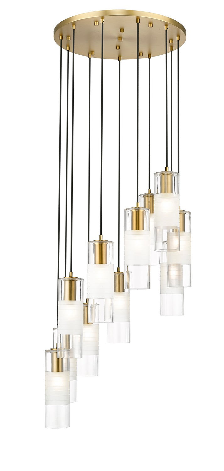 Z-Lite - 824P-11R-MGLD - 11 Light Chandelier - Alton - Modern Gold