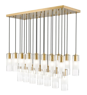 Z-Lite - 824P-23L-MGLD - 23 Light Linear Chandelier - Alton - Modern Gold