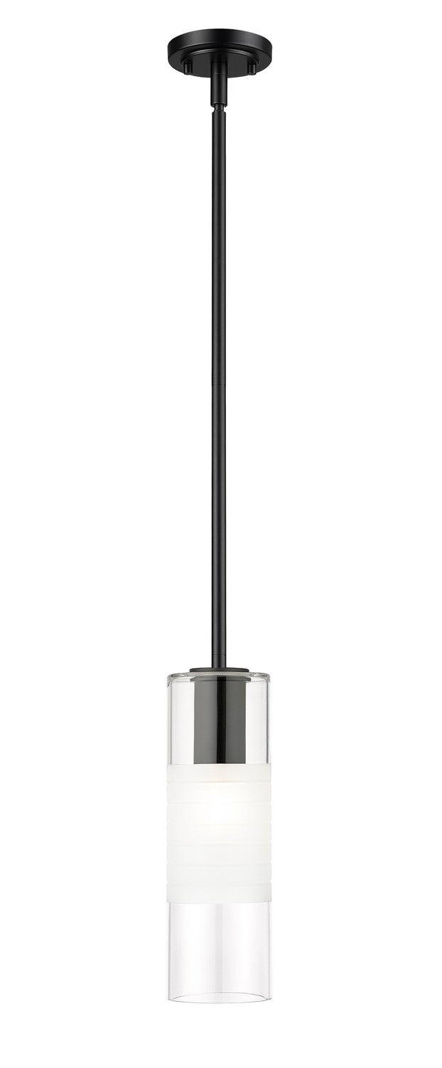 Z-Lite - 824P-ROD-MB - One Light Pendant - Alton - Matte Black