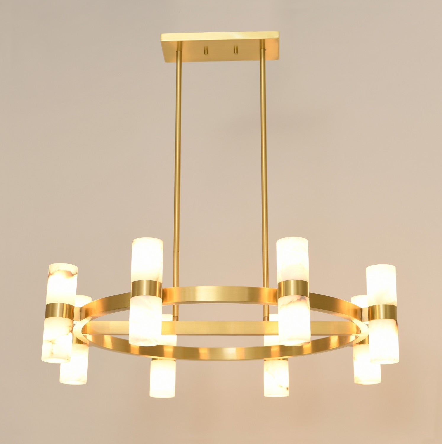 Beacon Lighting - 03929101 - 17 Light Pendant - Luella - Brass