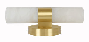 Beacon Lighting - 03929301 - Two Light Wall Bracket - Luella - Brass