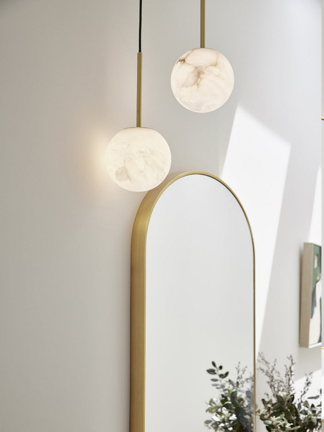 Beacon Lighting - 05008001 - One Light Pendant - Lucent - Brass