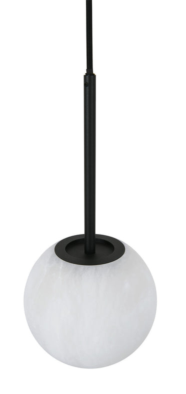 Beacon Lighting - 05008401 - One Light Pendant - Lucent - Black