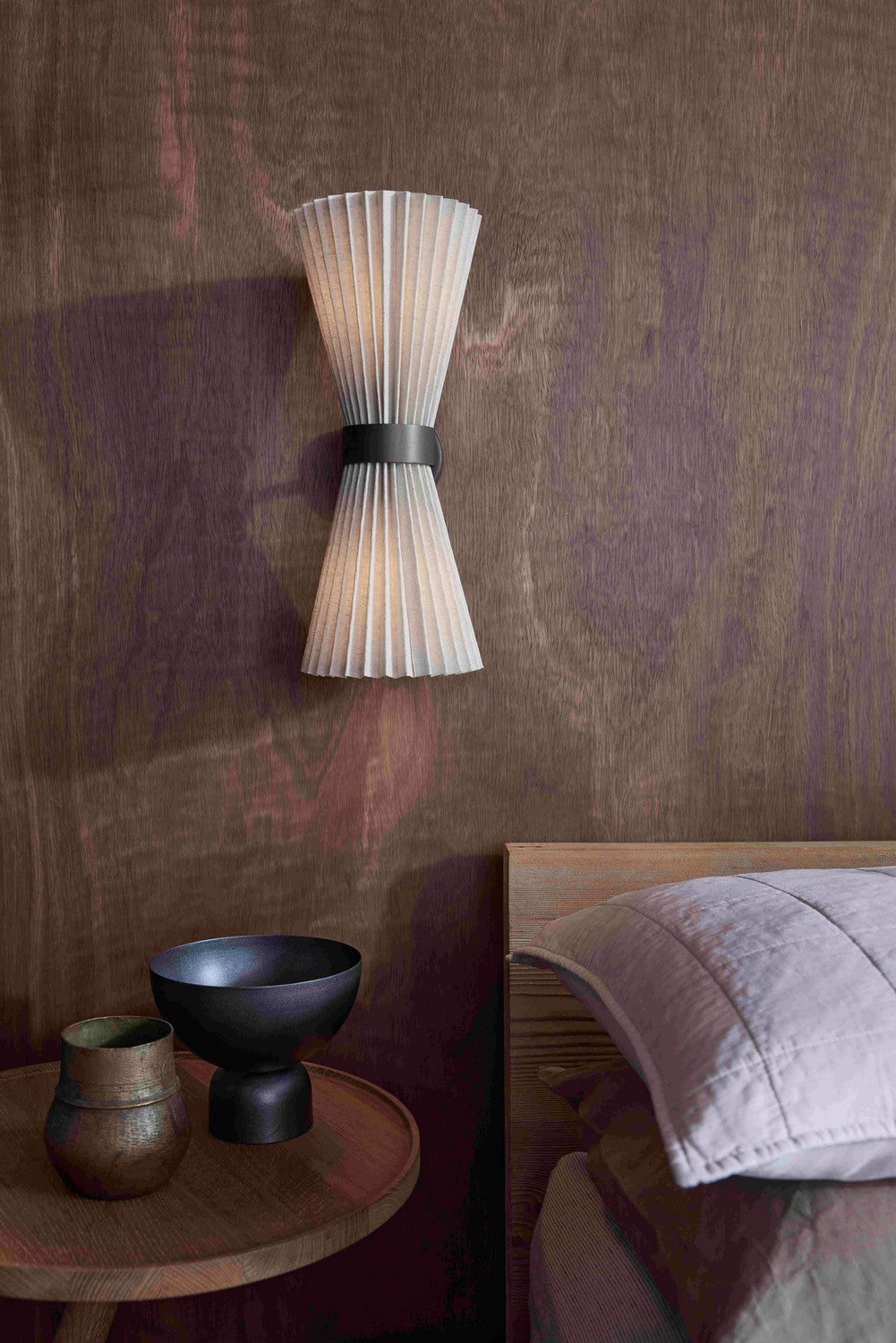 Beacon Lighting - 30914001 - Two Light Wall Bracket - Amore - Bronze/Natural