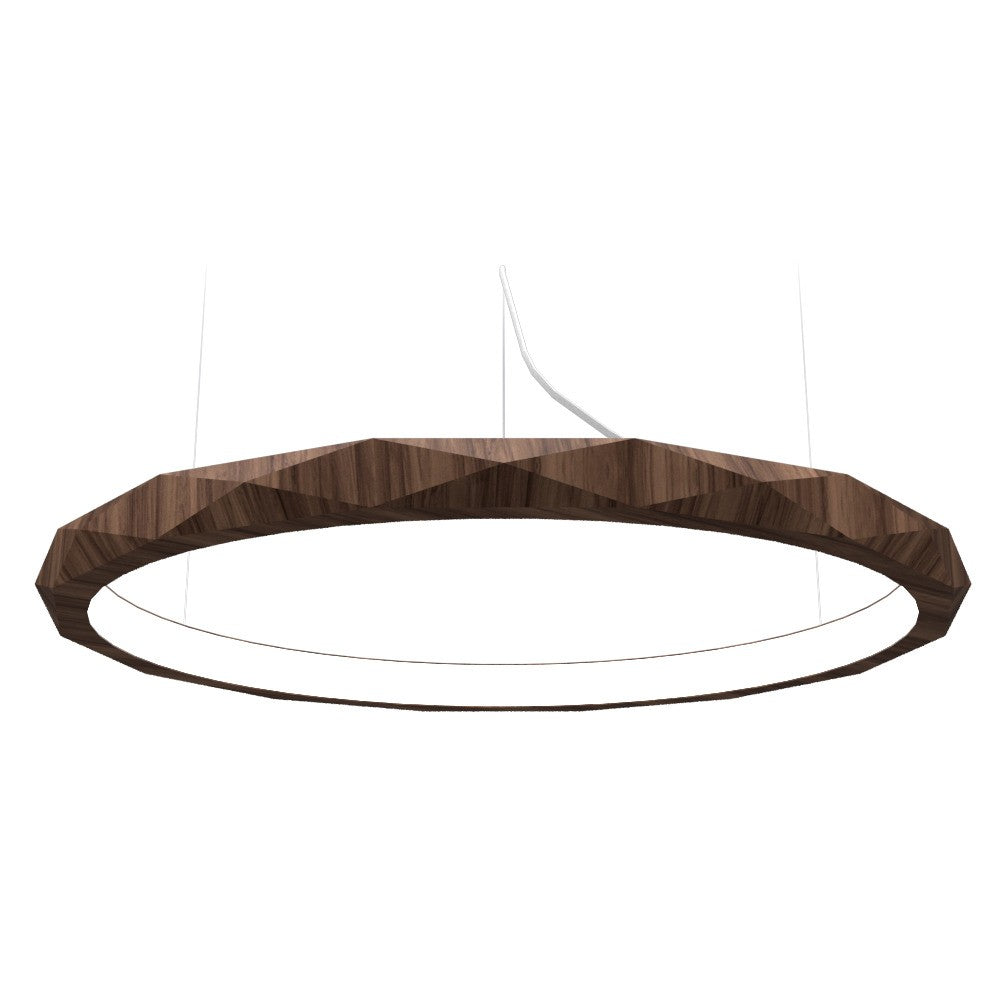 Accord Lighting - 1354LED.18 - LED Pendant - Facet - American Walnut