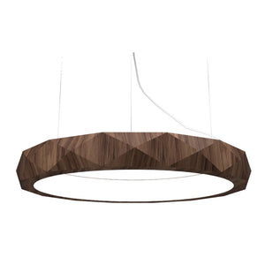 Accord Lighting - 1359LED.18 - LED Pendant - Facet - American Walnut