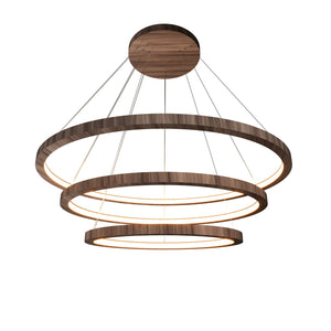 Accord Lighting - 1414LED.18 - LED Pendant - Frame - American Walnut