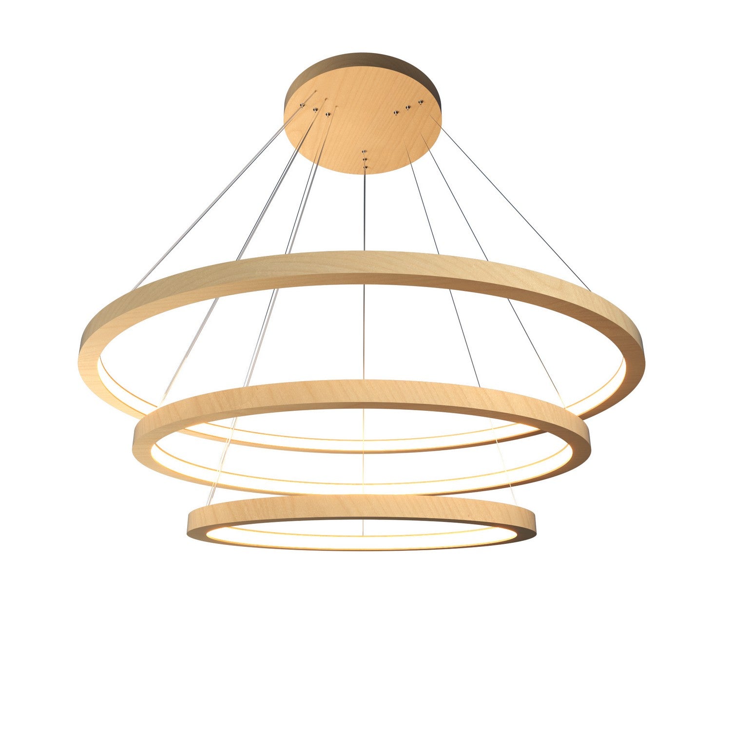 Accord Lighting - 1414LED.34 - LED Pendant - Frame - Maple