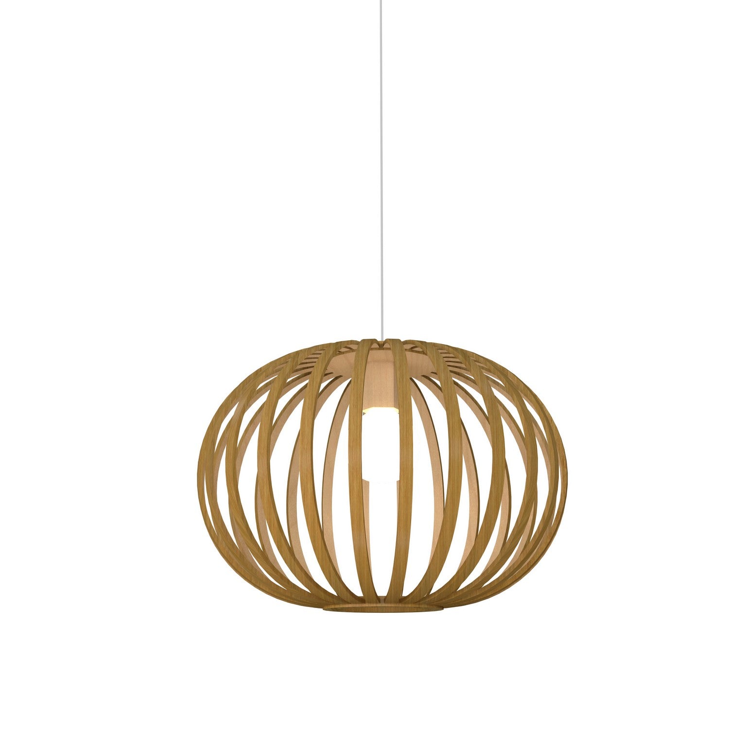 Accord Lighting - 1493.09 - One Light Pendant - Balloon - Louro Freijo