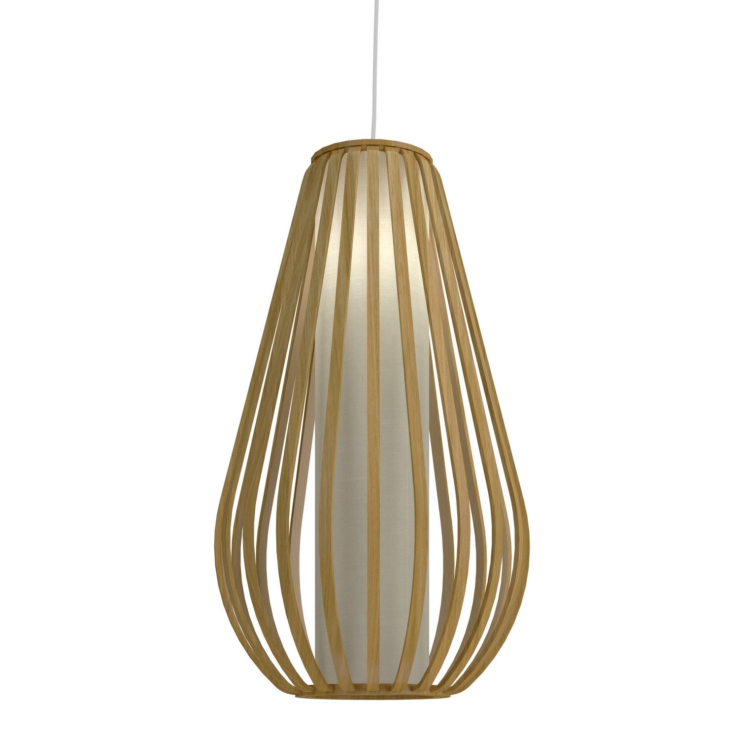 Accord Lighting - 1495.09 - One Light Pendant - Balloon - Louro Freijo