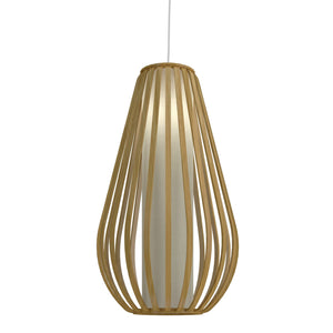 Accord Lighting - 1495.09 - One Light Pendant - Balloon - Louro Freijo