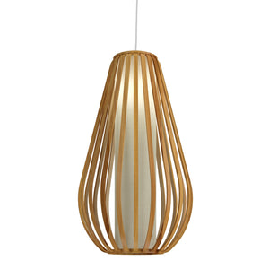 Accord Lighting - 1495.12 - One Light Pendant - Balloon - Teak