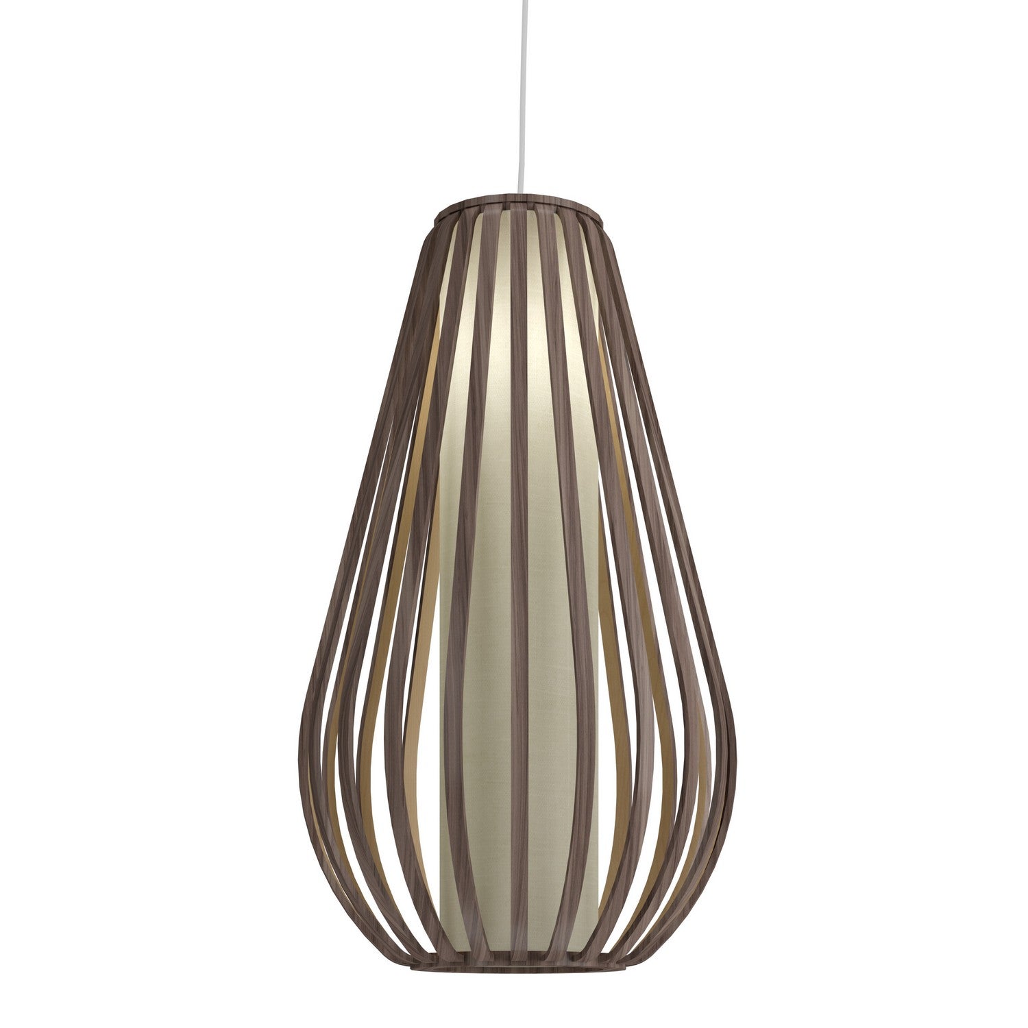 Accord Lighting - 1495.18 - One Light Pendant - Balloon - American Walnut