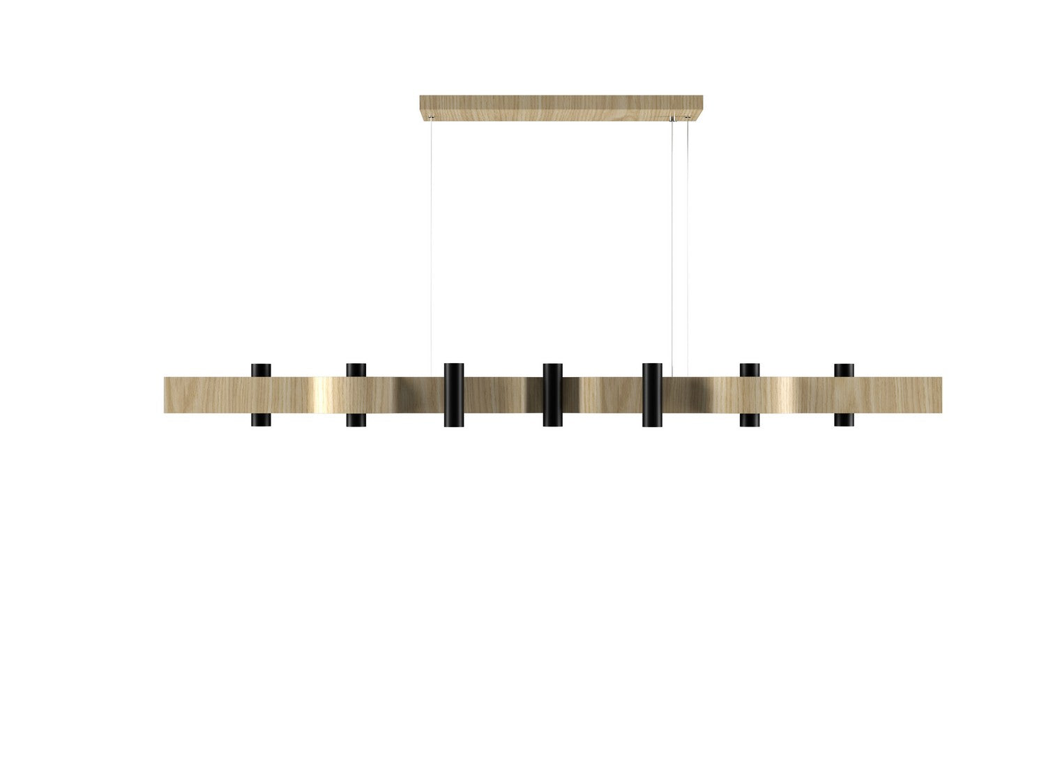 Accord Lighting - 1501.45 - 14 Light Pendant - Flow - Sand