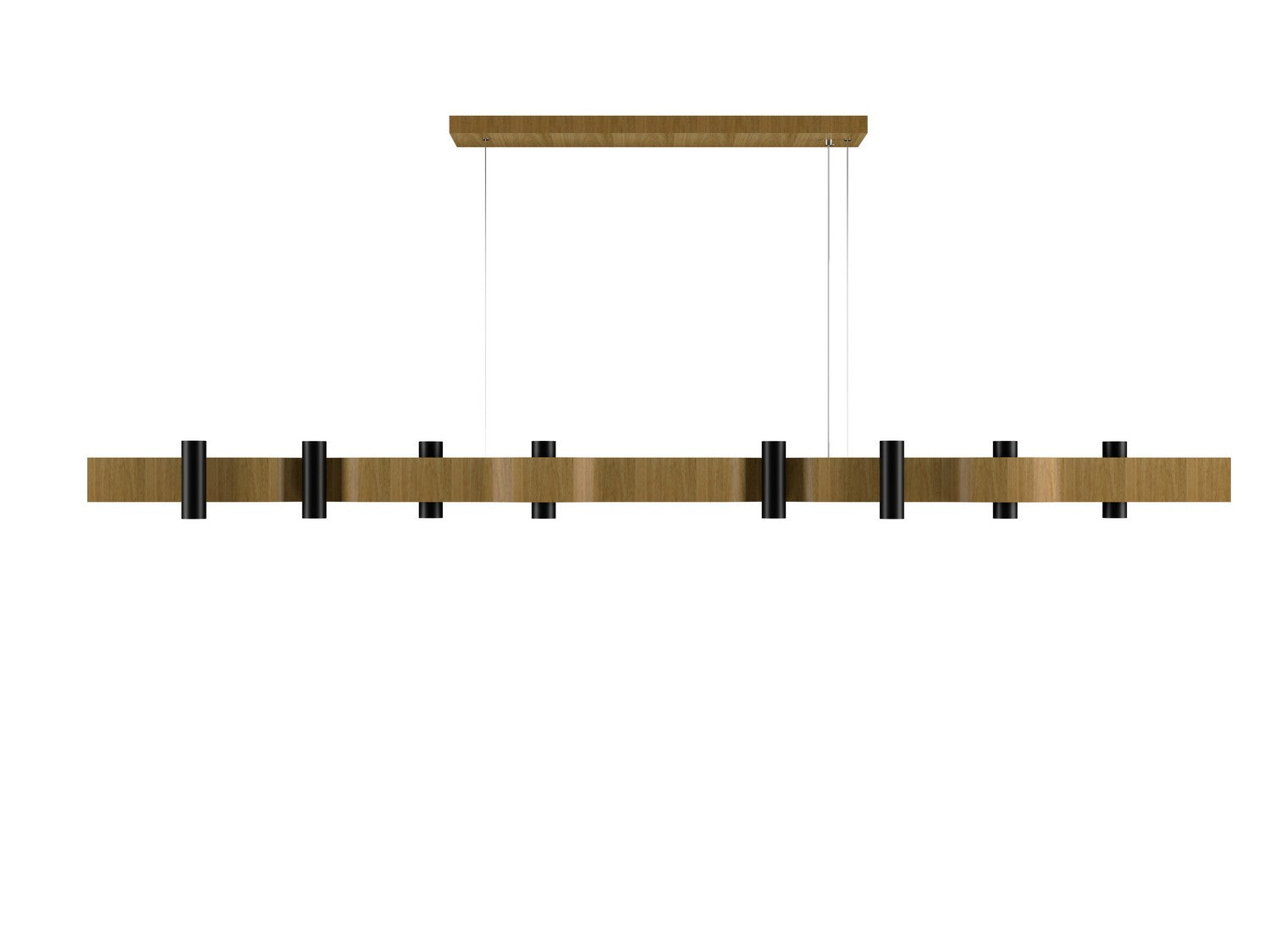 Accord Lighting - 1502.09 - 16 Light Pendant - Flow - Louro Freijo