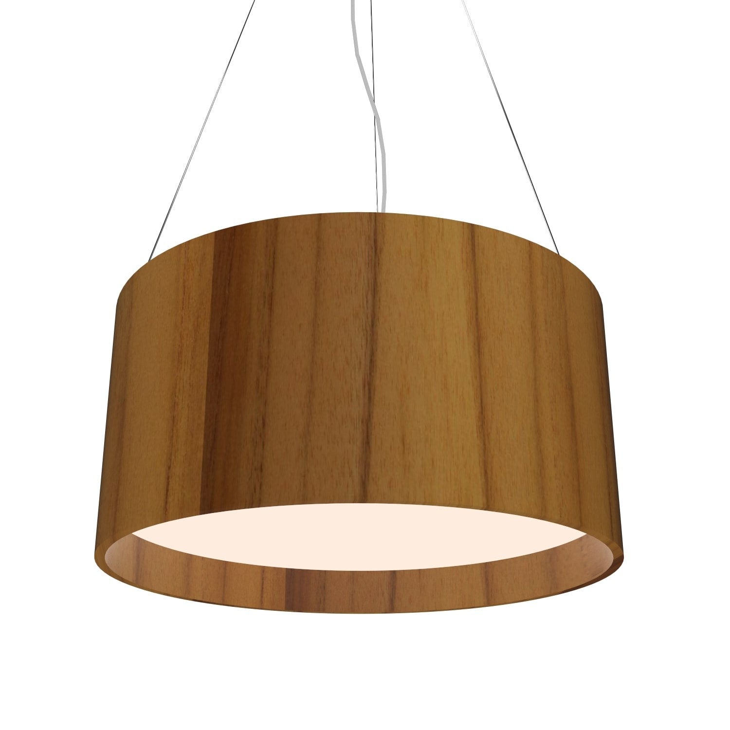 Accord Lighting - 202LED.12 - LED Pendant - Cylindrical - Teak